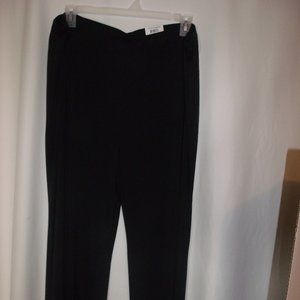 Women's Black Wide Leg Slacks Size 3 X